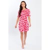 Crew Neck Mini A-Line Dress