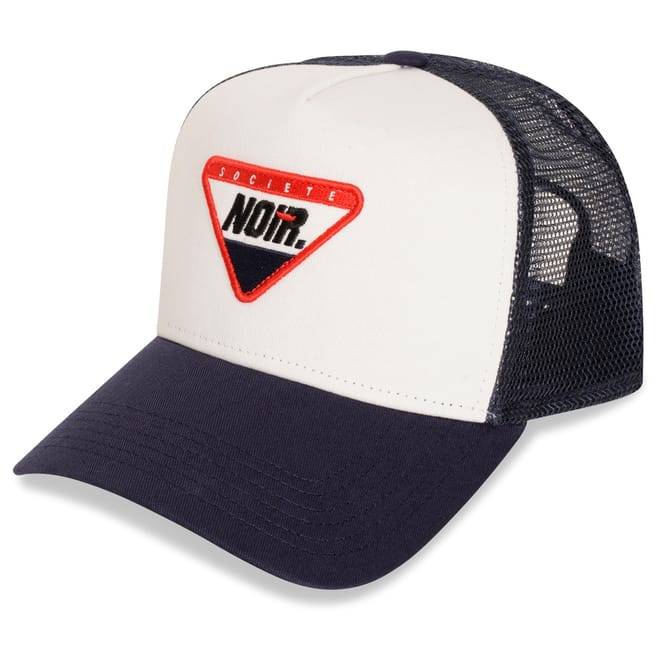 Color Block Mesh Base Ball Cap with Logo