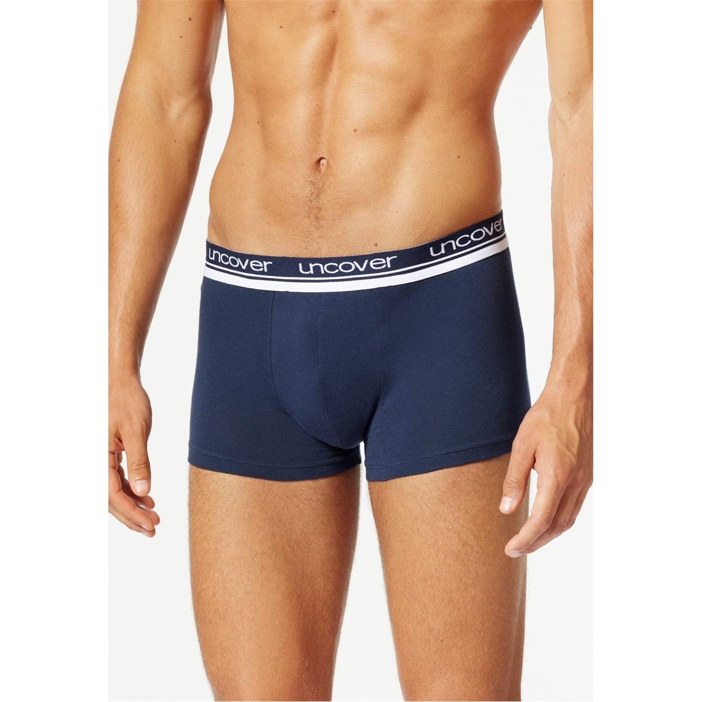 Uncover By Schiesser 3 Pack Boxer in Blue