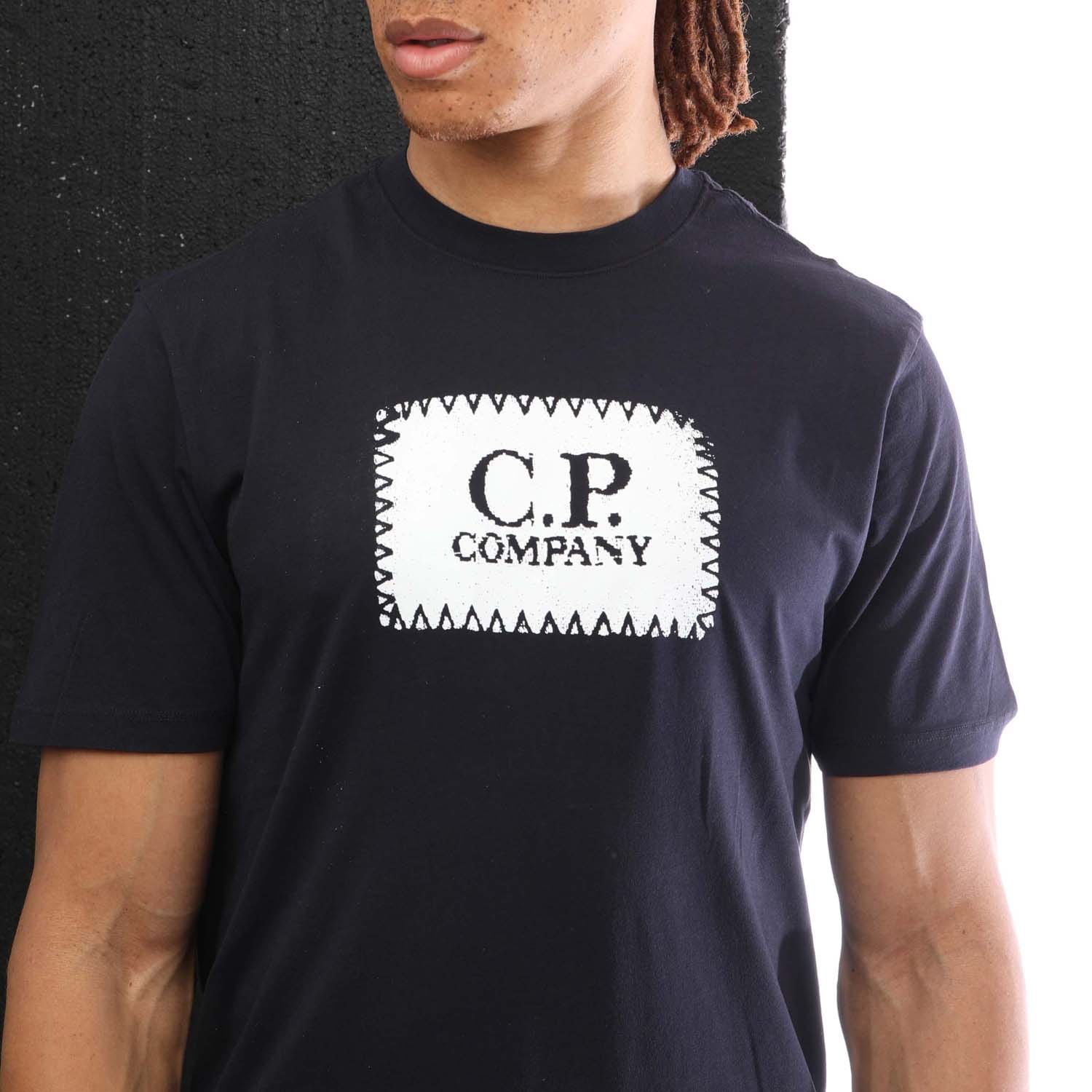 C.P. Company デニムに合う Jersey Logo T-Shirt 関送料込 cf69a3b0a42c5ad09c4fadf549b4db