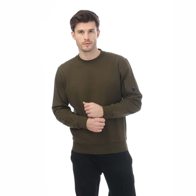 Diagonal Raised Fleece Sweatshirt