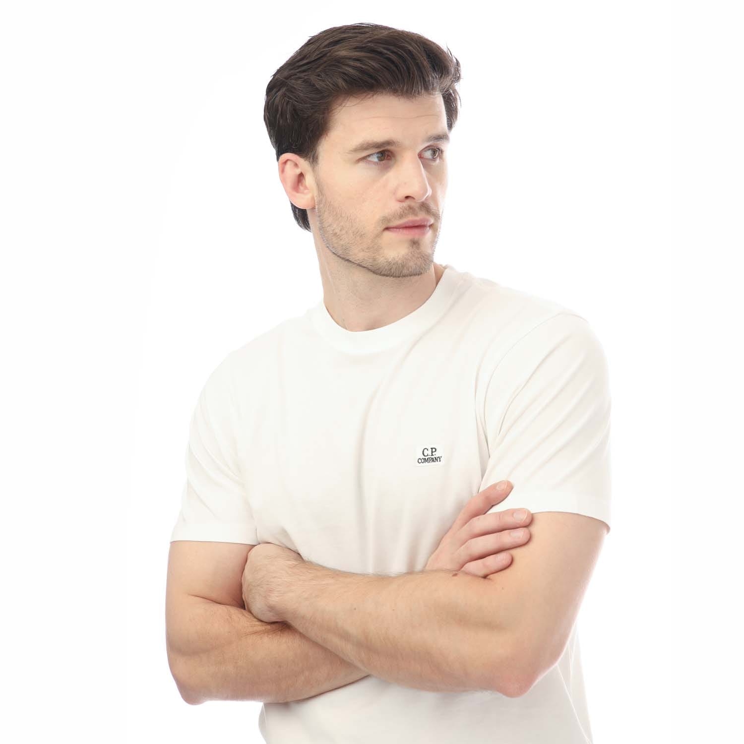 CP COMPANY｜ (30/1 Jersey Chest Logo T-Shirt (18CMTS177A C.P. COMPANY 30/1 Jersey Chest Logo T-Shirt Mens Apparel