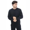 Diagonal Raised Fleece Sweatshirt