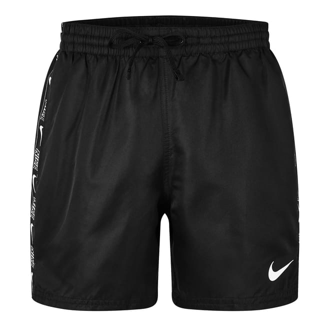 Logo Tape Lettering Swim Short
