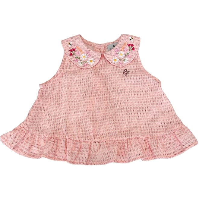 Anabella Collared Neck Mini A-Line Dress