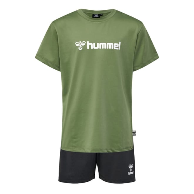 Crew Neck Short Sleeve T-Shirt and Short Set