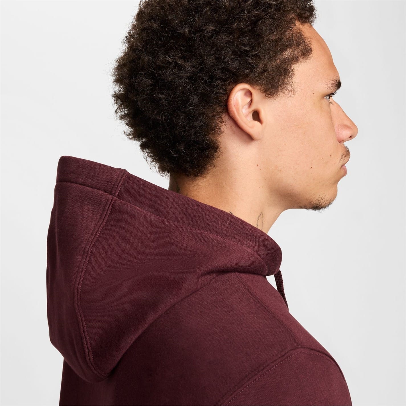 Red Nike Mens Sportswear Club Fleece Pullover Hoodie Get The Label