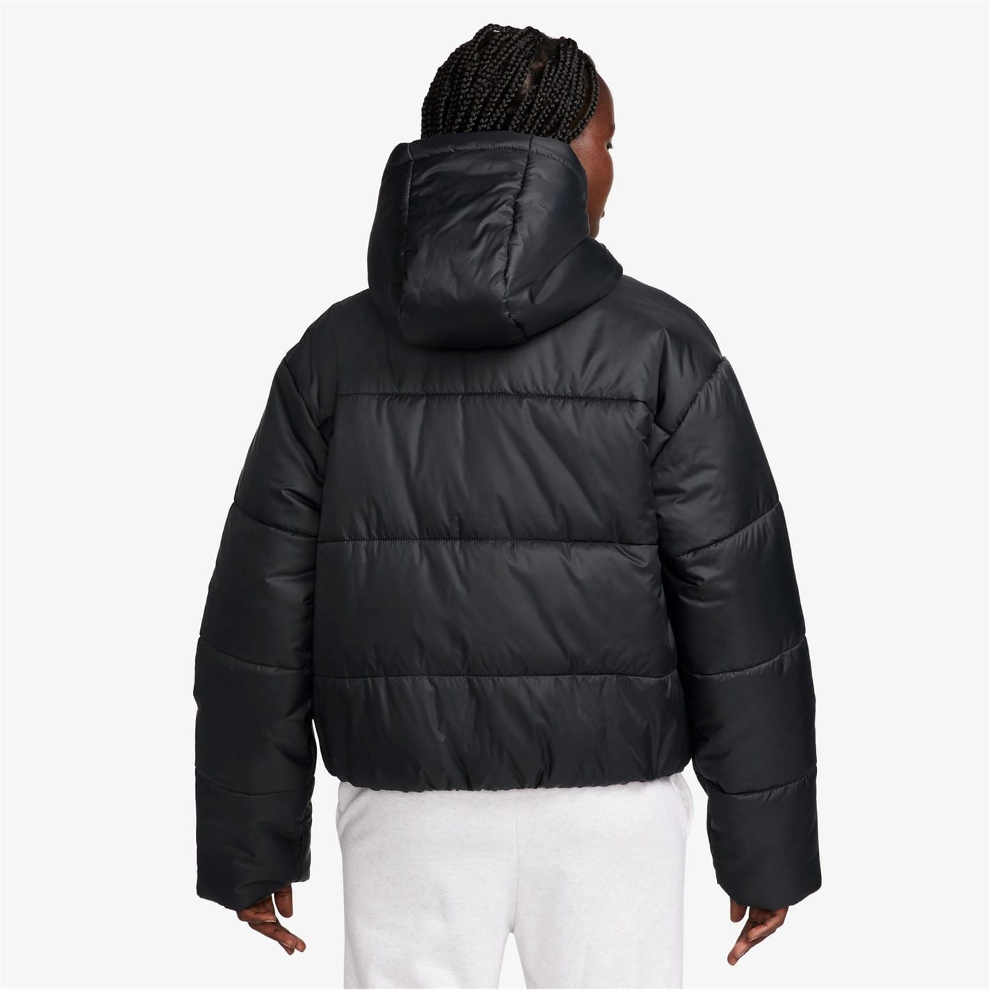 Nike womens puffer jacket with hood best sale