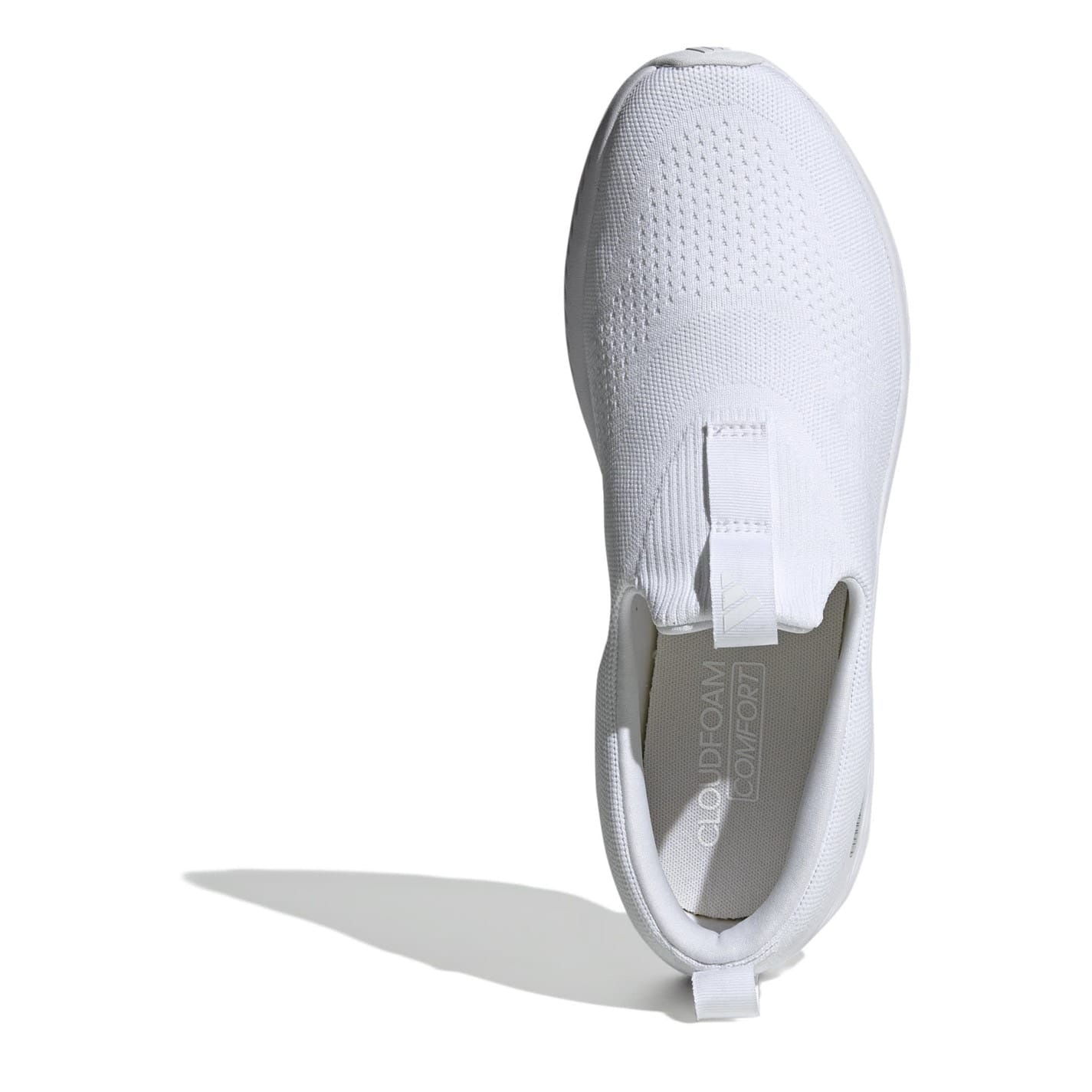 White adidas Cloudfoam Go Lounger Slip On Walking Shoes Get The Label