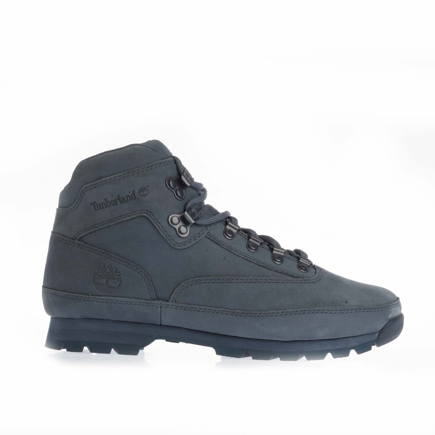 靴 Euro Hiker Hiking Boots Dark Blue Suede Timberland Euro Hiker Mid Lace Up Boot 'Dark Blue Suede