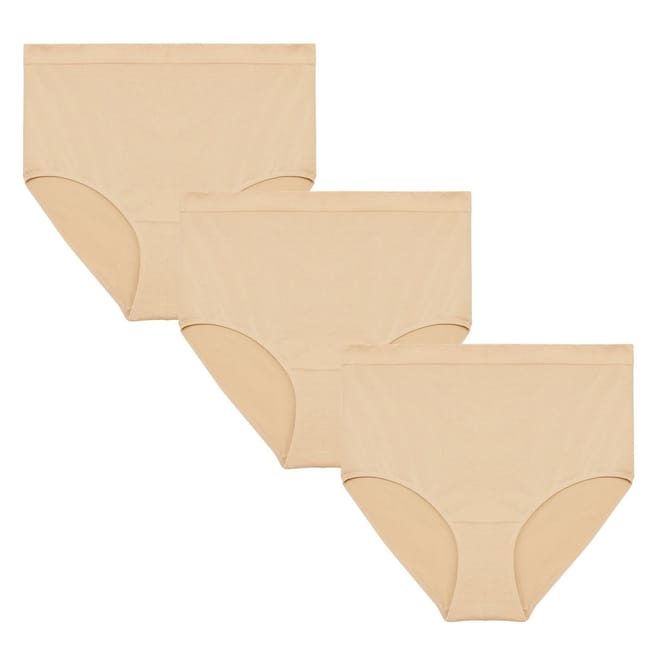 3 Pack Seam Free Full Brief