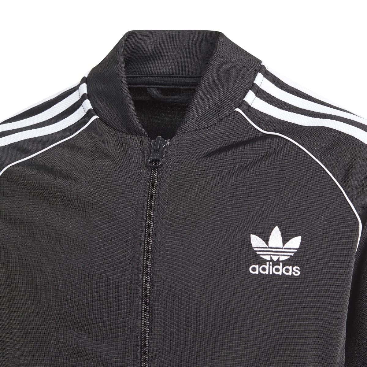 Black White adidas Originals Juniors Adicolour SST Track Jacket Get The Label