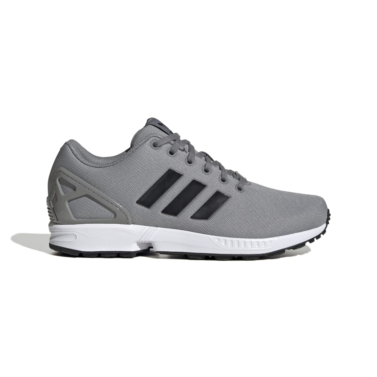 Grey black adidas Originals ZX Flux Shoes Get The Label