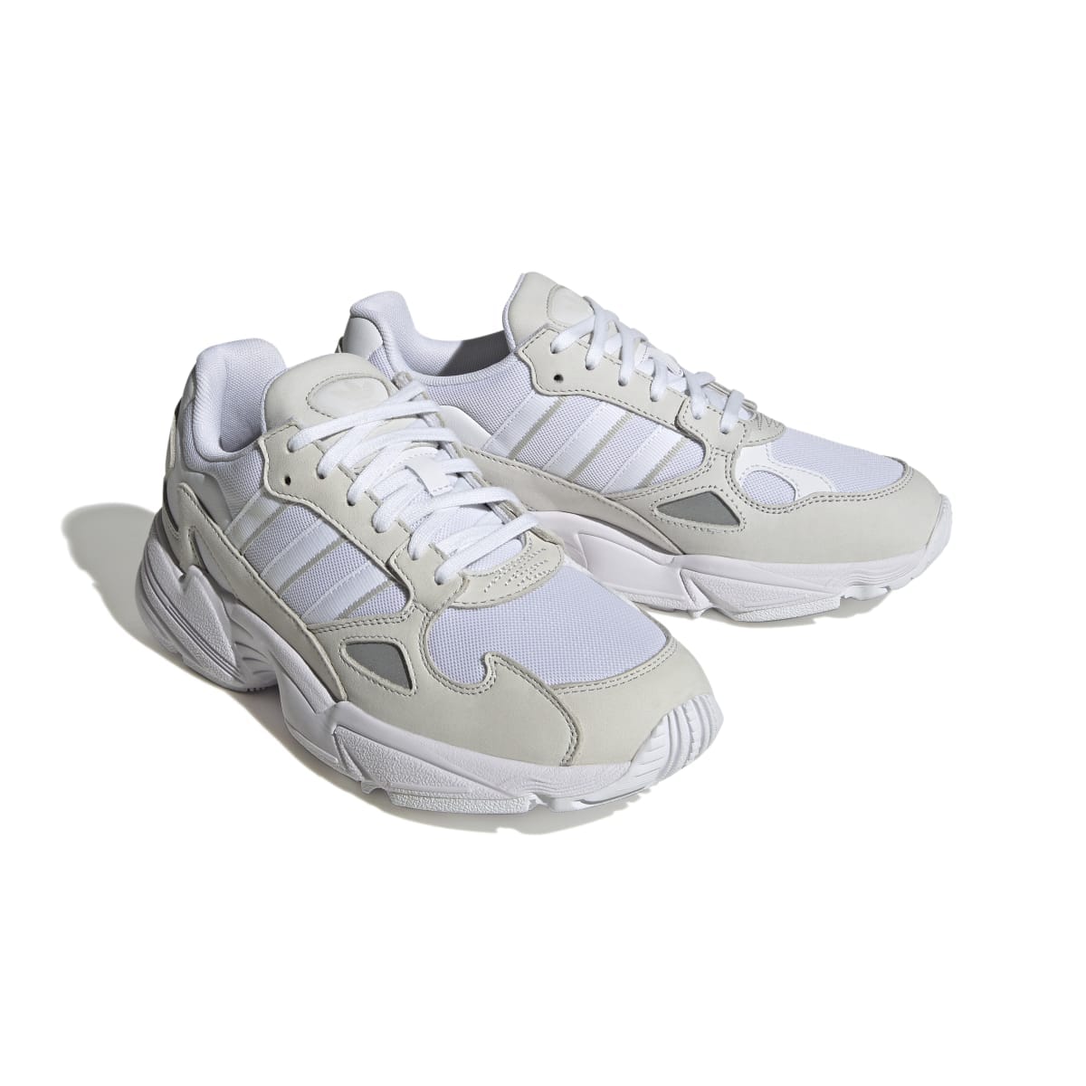 Adidas grey falcon trainers online