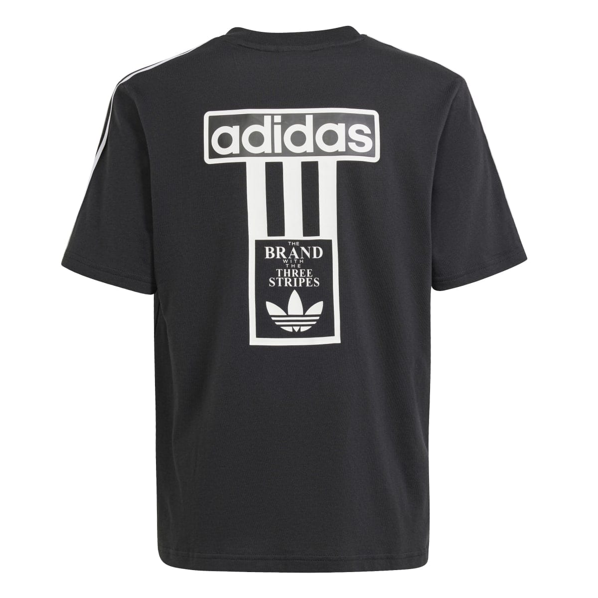 Black adidas Originals Juniors Adicolor Adibreak T Shirt Get The Label