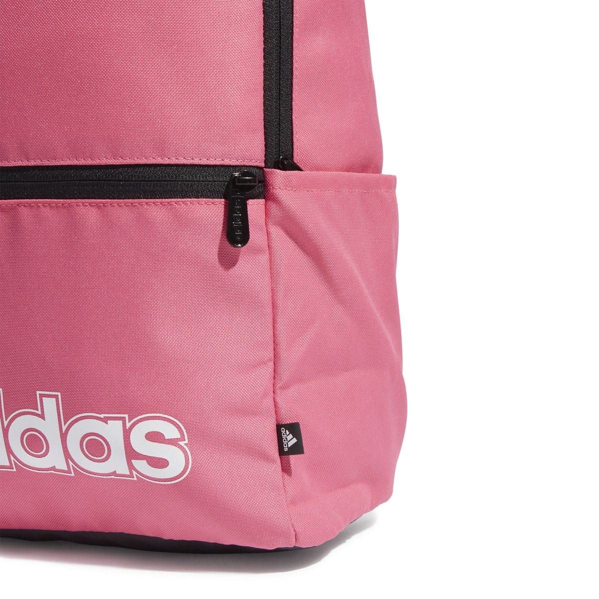 Pink white adidas Classic Foundation Backpack Get The Label