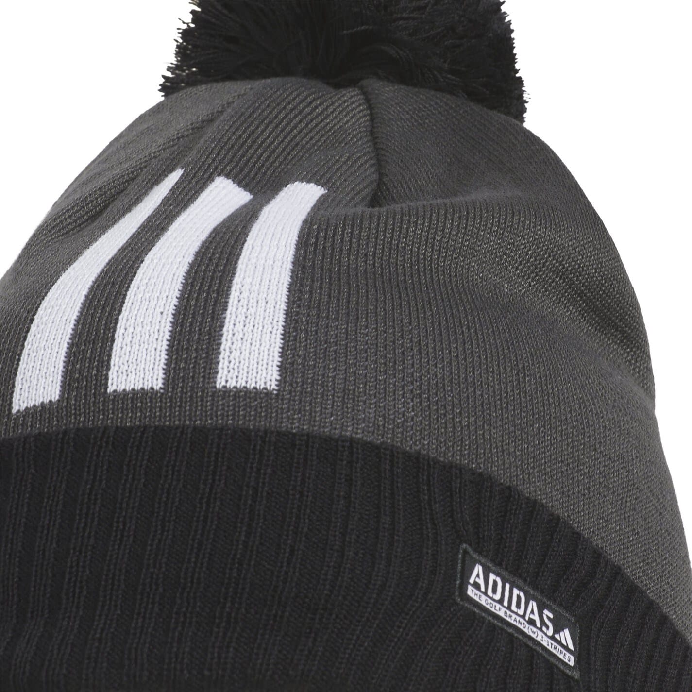 Grey adidas Pom 3s Beanie Get The Label