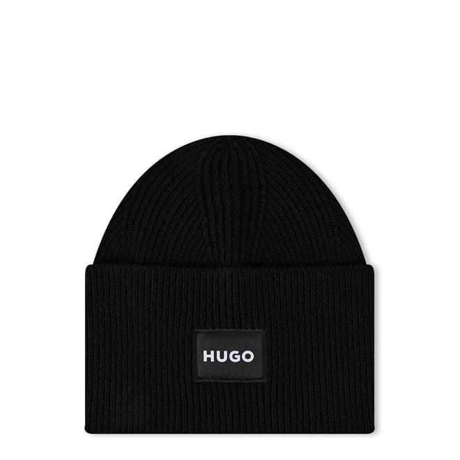 Ribbed Beanie with Logo