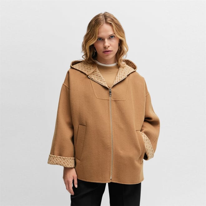 Capes Relaxed Fit Short Jacket