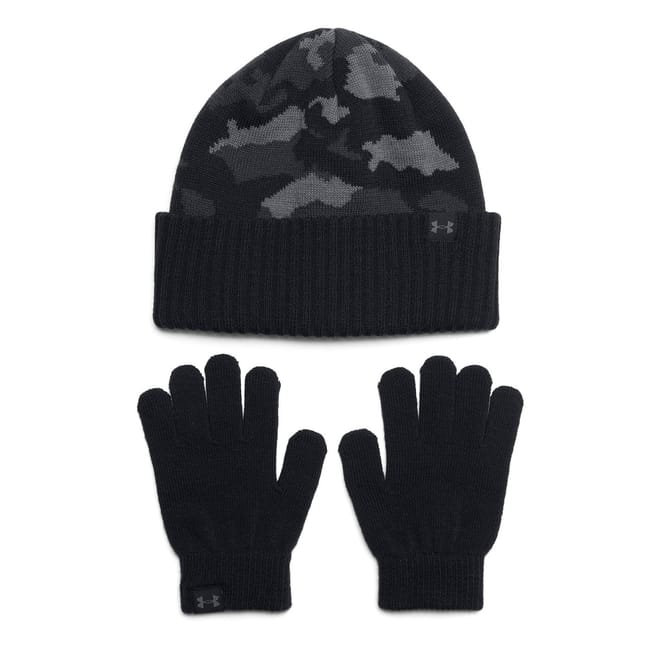Armour B Beanie Glove Combo Hat And Glove Set Boys