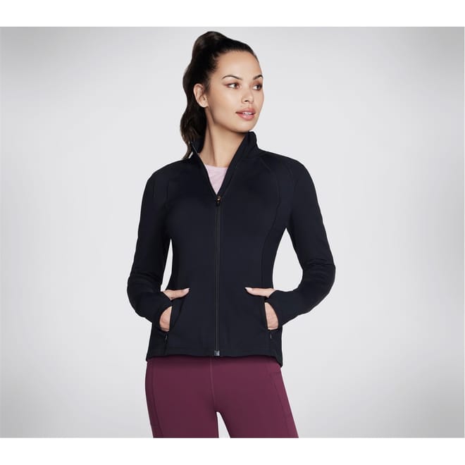 Go Walk High Neck Slim Fit Jacket