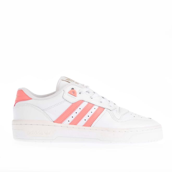 White adidas Originals Rivalry Low Trainers Get The Label