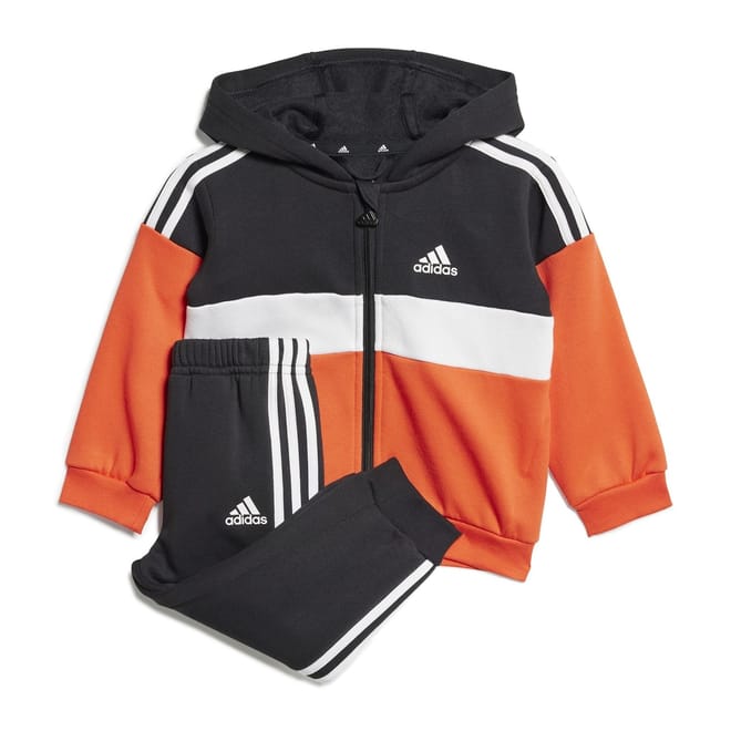 Tiberio 3 Stripes Colorblock Fleece Track Suit Infants
