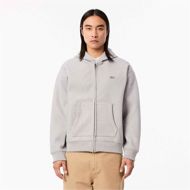 Full-Zip Hooded Sweatshirt Jacket