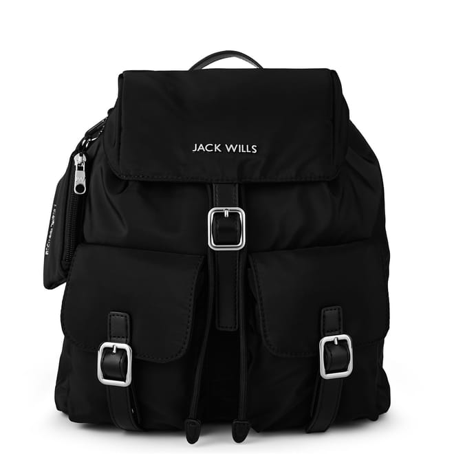 Drawstring Buckle Backpack