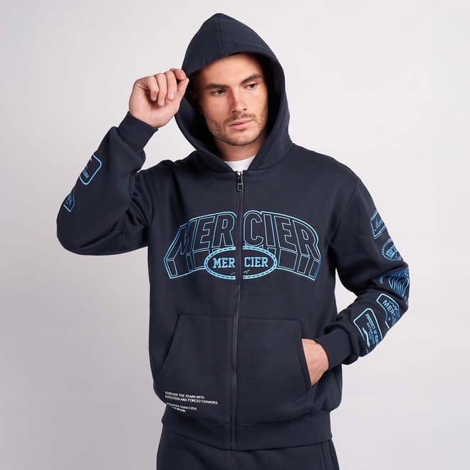 Compton Zip Up Hoodie