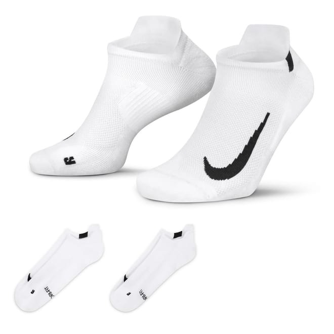 Multiplier Running No Show Socks (2 Pairs)