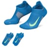 Multiplier Running No Show Socks (2 Pairs)