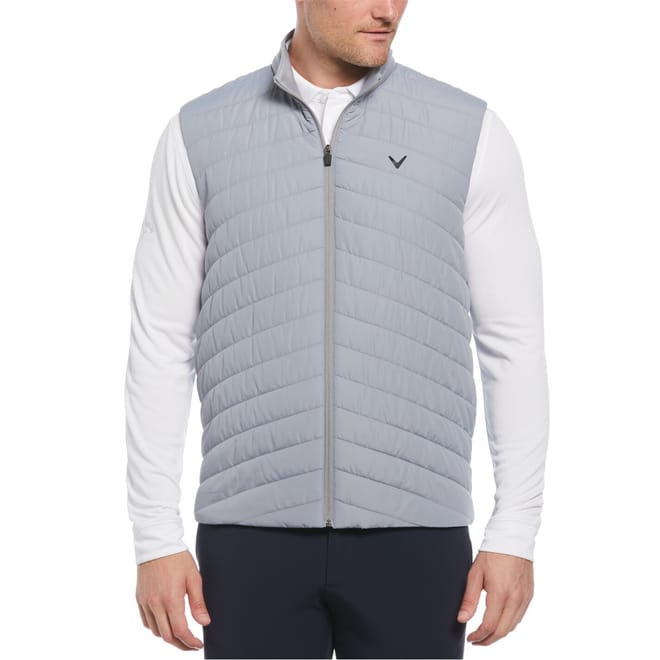 Quilt Mock Neck Regular Fit Vest