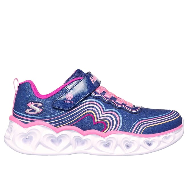 Heart Lights Retro Heart Light Up Trainers