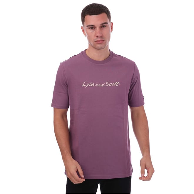 Embroidered Regular Fit Crew Neck T-Shirt