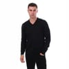 Tonal Eagle V-Neck Slim Fit Sweater