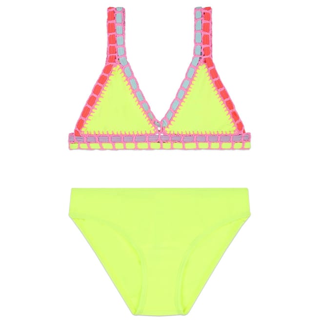 Crochet Designed Two-Piece Bikini Set
