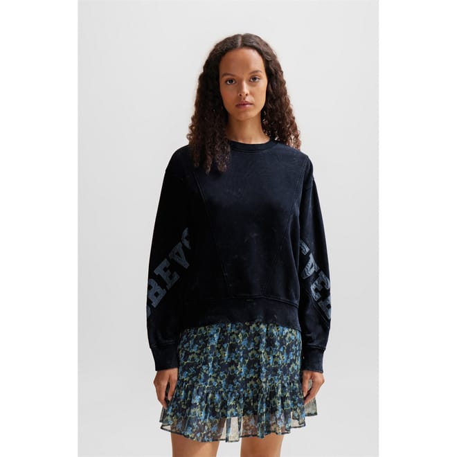 C_Eprep Logo Embroidered Sweatshirt