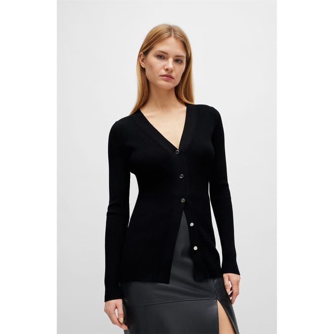 Farinda Ribbed Cardigan