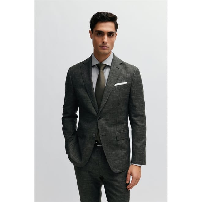 H-Hutson-233 Slim-Fit Blazer Jacket