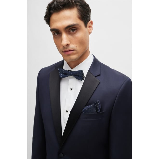 Silk-Blend Tie & Pocket Square