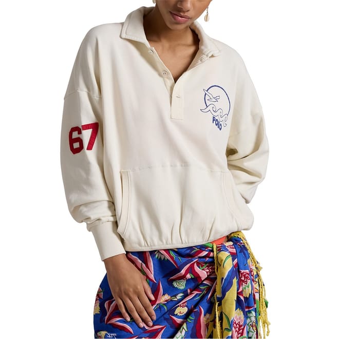 Rugby Polo Shirt With Badges