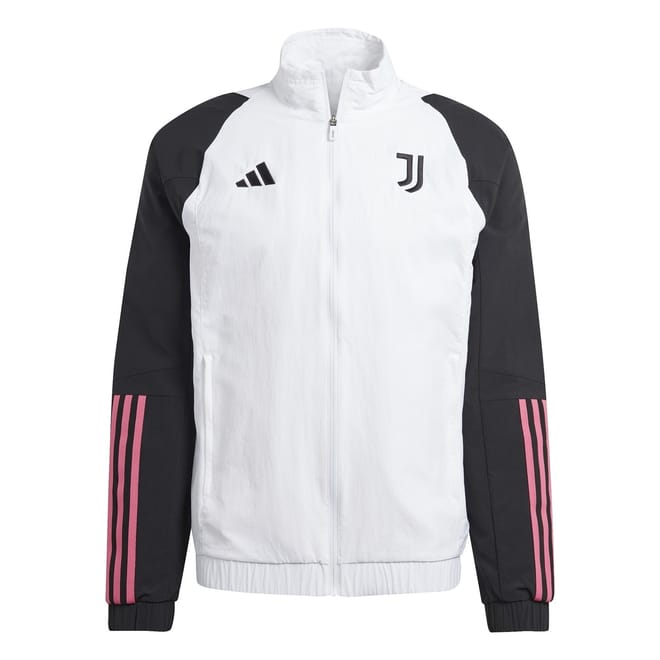 Mens Juve Pre Jacket Tracksuit Top