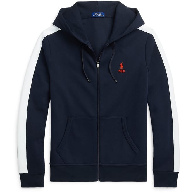 Stripe Full Zip Hoodie