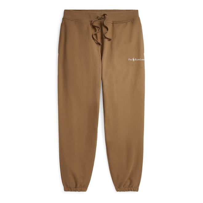 Mens Relaxed Fit Logo Fleece Tracksuit Bottoms