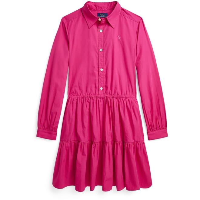 Poplin Shirt Dress Juniors