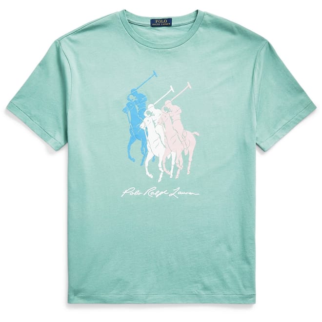 Multi Logo Regular Fit T-Shirt