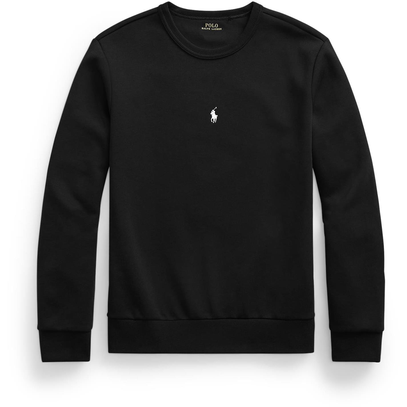 Black Polo Ralph Lauren Centre Logo Crew Neck Sweatshirt Get The Label