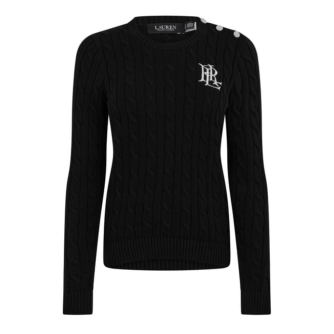 Trim Cable Knit Jumper