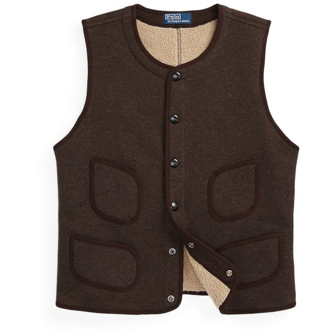 Wool Knit Regular Fit Vest
